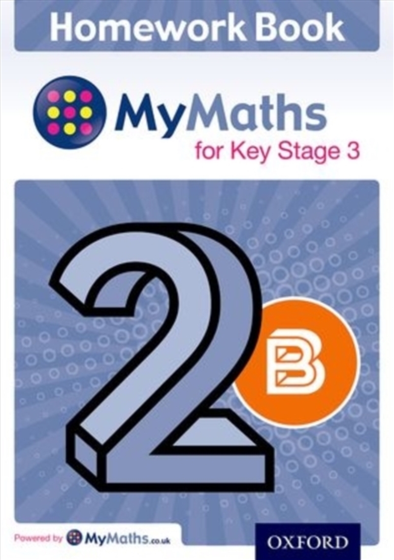 My Maths For Ks3 Homework Book 2B Single/Product Detail/Maths