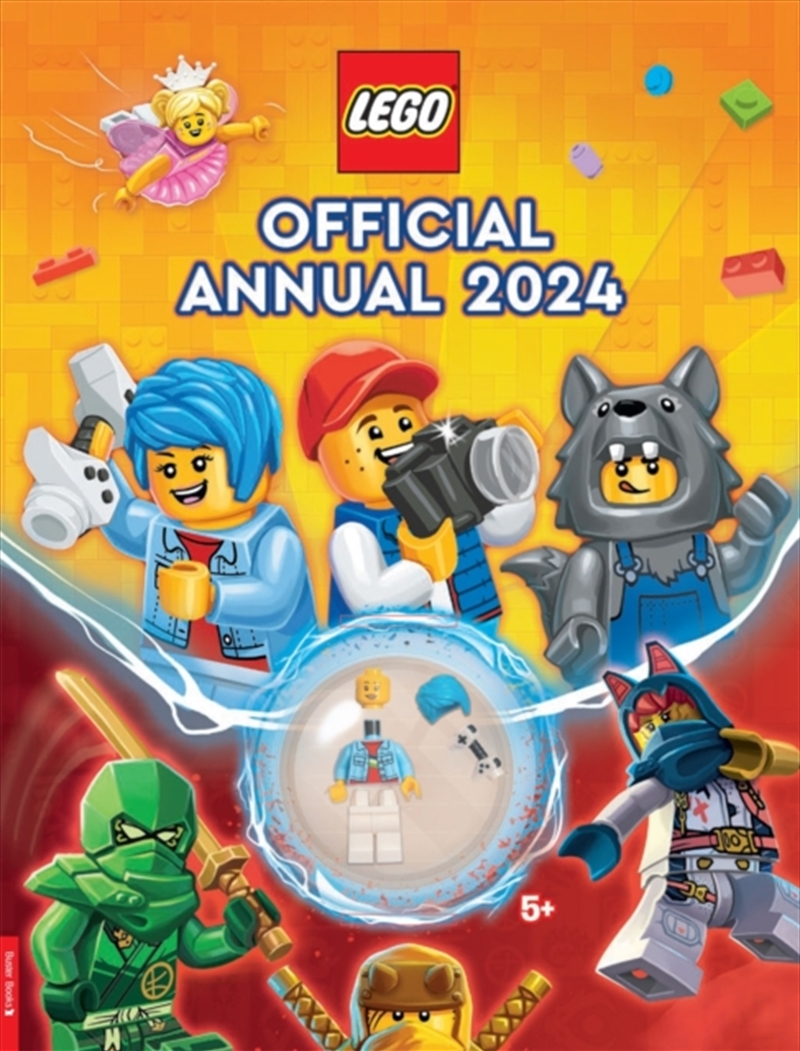 Lego Books: Official Annual 2024 (With Gamer Lego Minifigure)/Product Detail/Childrens