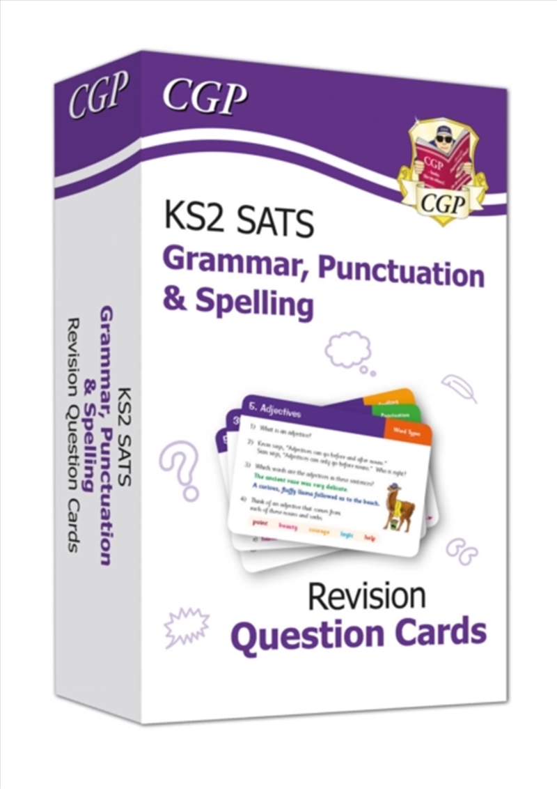 Ks2 English Year 6 Sats Revision Question Cards: Grammar, Punctuation & Spelling (For 2026)/Product Detail/English