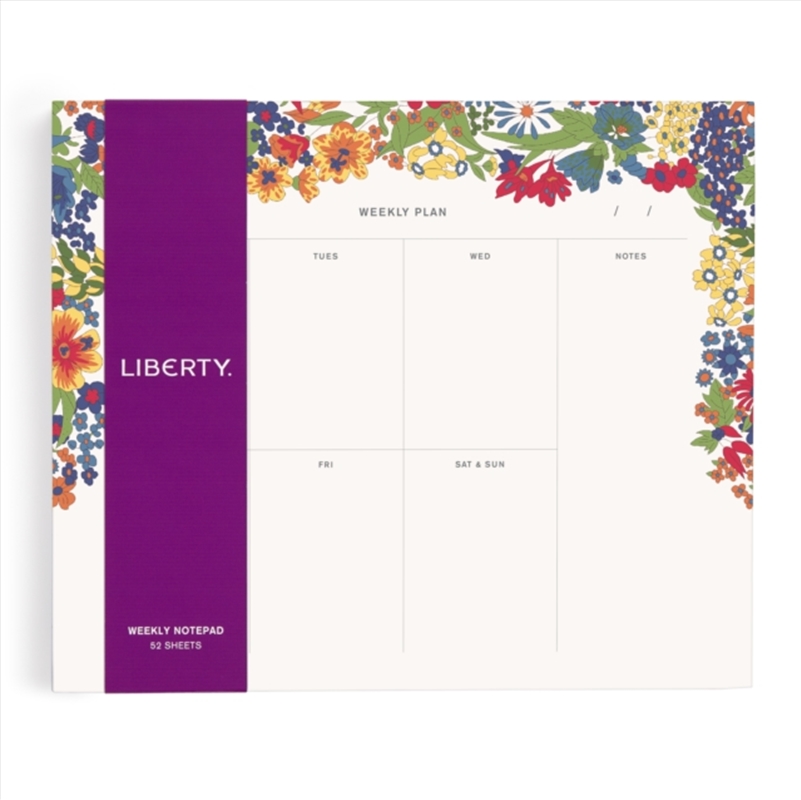 Liberty Margaret Annie Weekly Notepad/Product Detail/Stationery