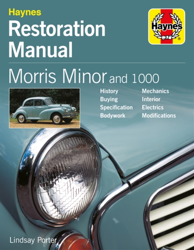 Morris Minor And 1000 Restoration Manual/Product Detail/Transportation