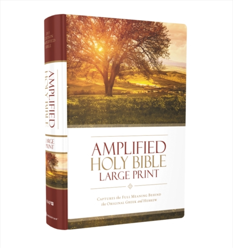Amplified Holy Bible, Large Print, Hardcover : Captures The Full Meaning Behind The Original Greek A/Product Detail/Religion & Beliefs