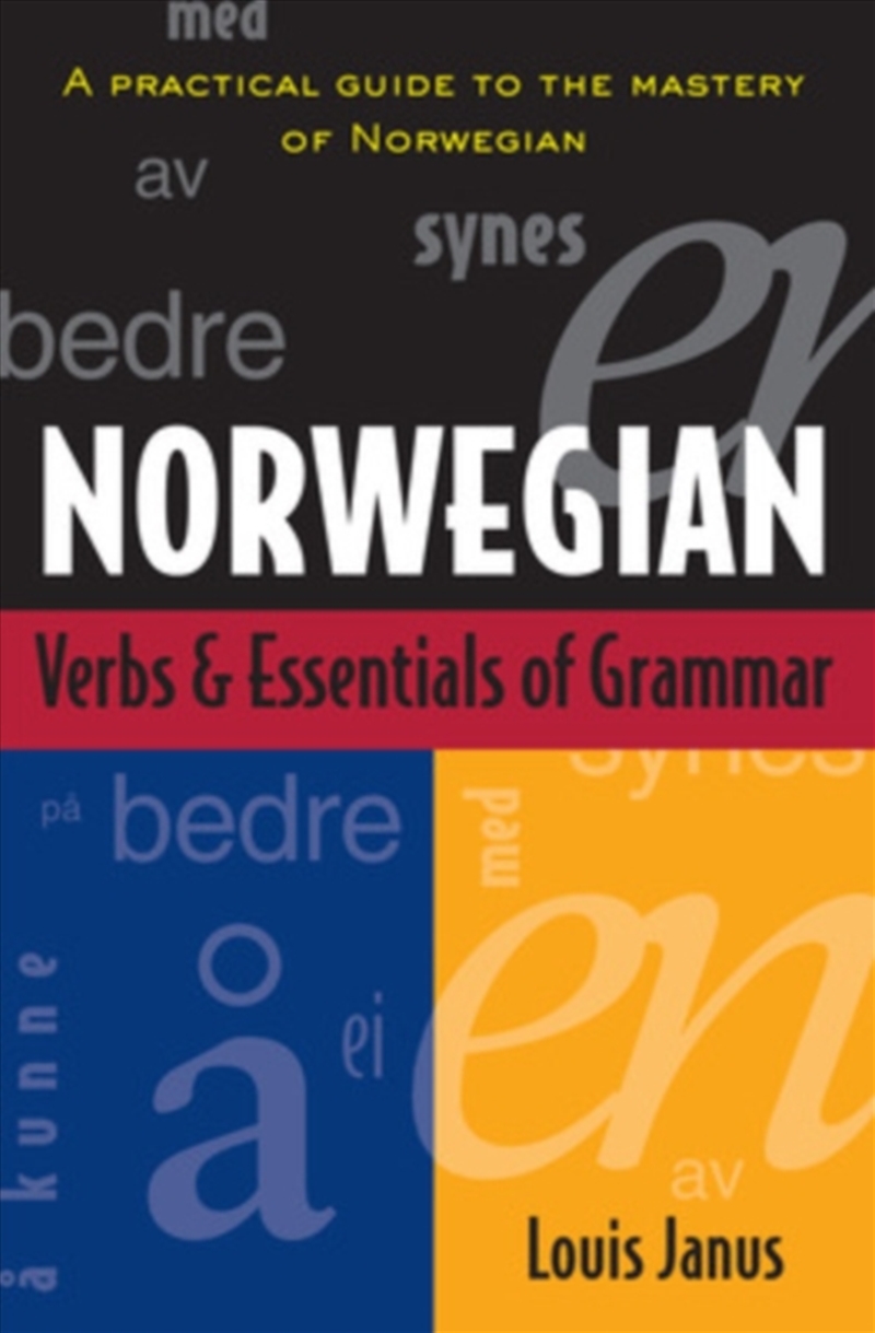 Norwegian Verbs And Essentials Of Grammar/Product Detail/Language & Linguistics