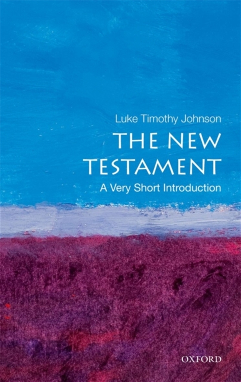 The New Testament : A Very Short Introduction/Product Detail/Religion & Beliefs