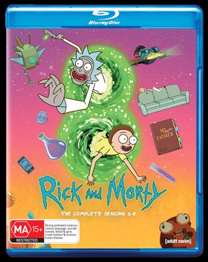 Rick And Morty - Season 1-8/Product Detail/Animated