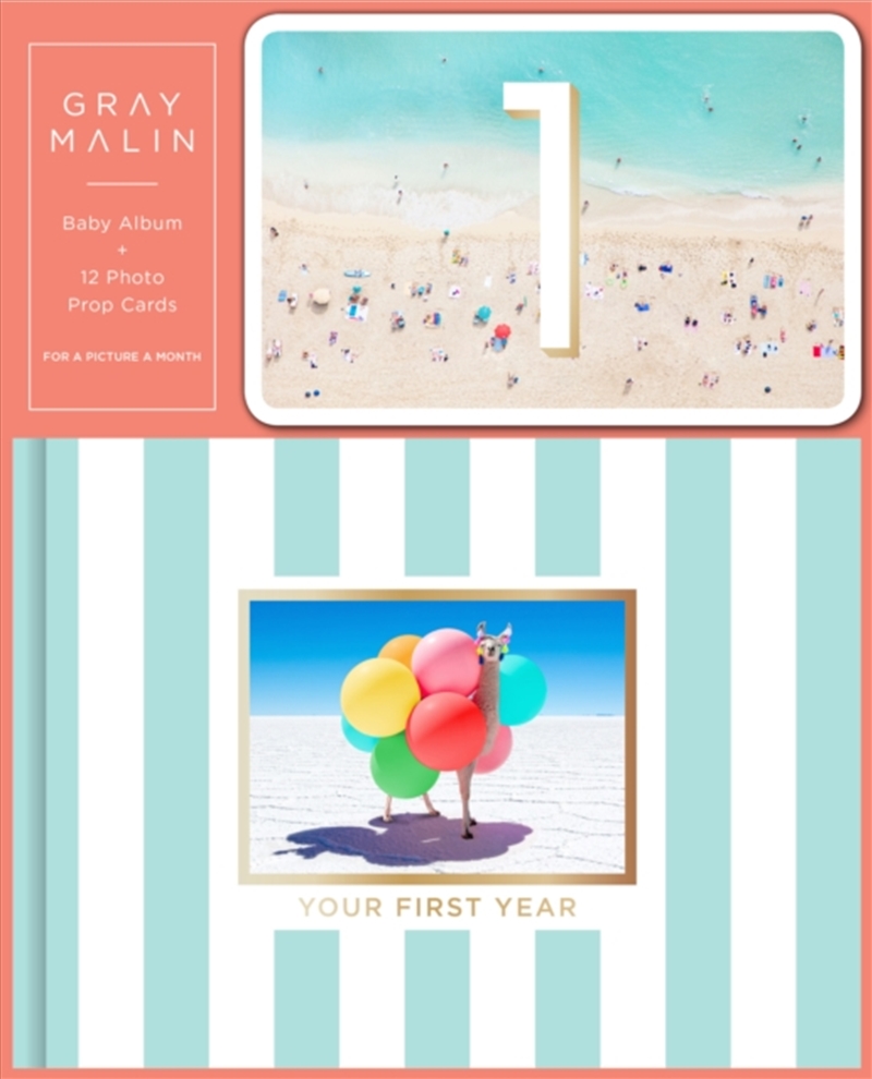 Gray Malin: Baby Album And 12 Photo Prop Cards (Boxed Set)/Product Detail/Notebooks & Journals