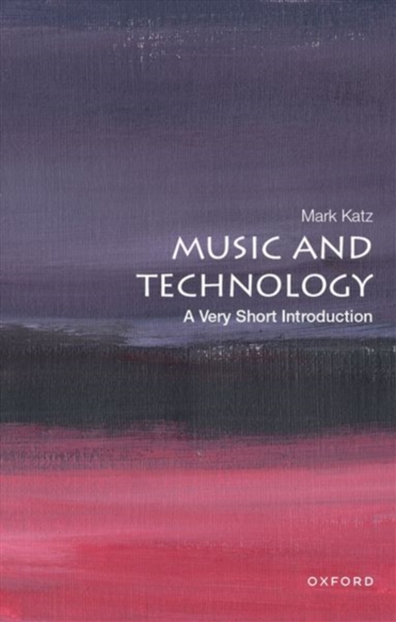 Music And Technology : A Very Short Introduction/Product Detail/Media