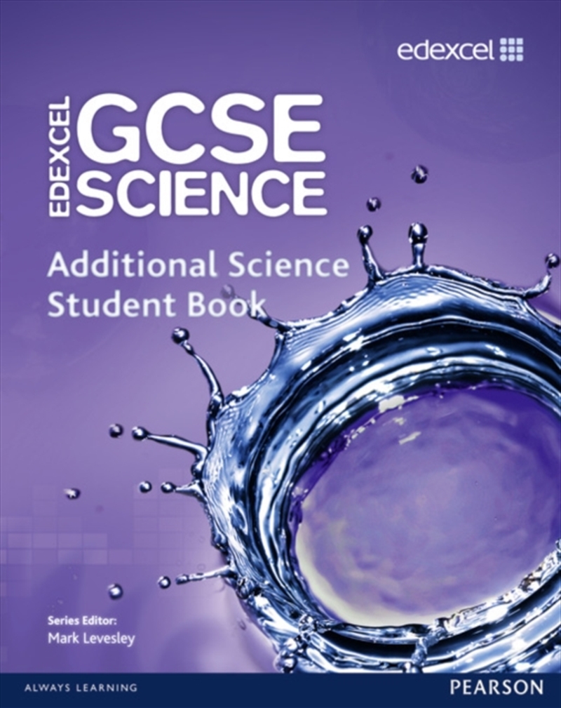 Edexcel Gcse Science: Additional Science Student Book/Product Detail/Science