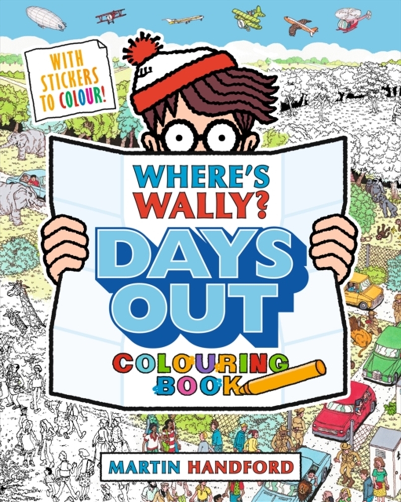 Where's Wally? Days Out: Colouring Book/Product Detail/Kids Activity Books
