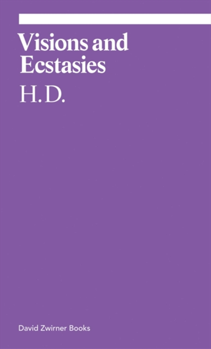 Visions And Ecstasies : Selected Essays/Product Detail/Literature & Poetry