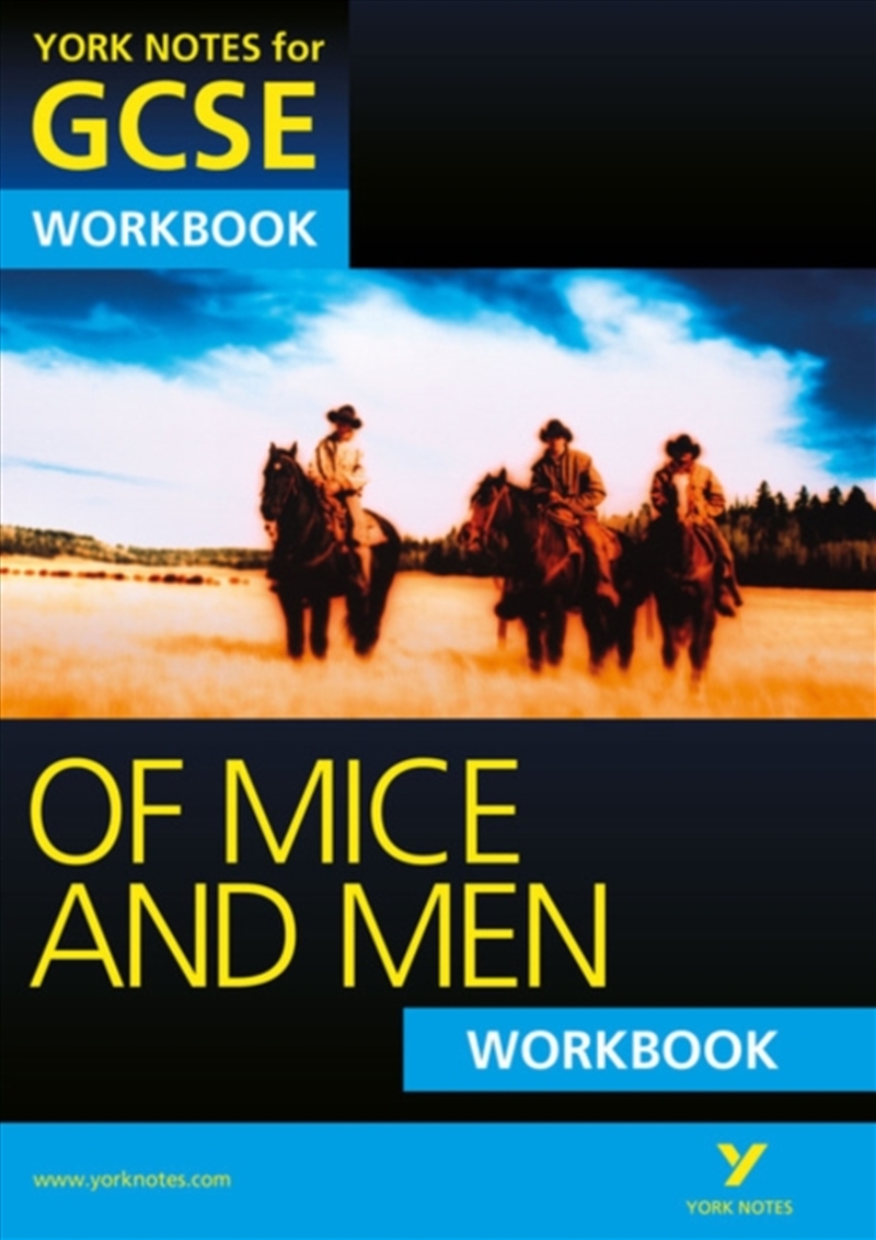 Of Mice And Men: York Notes Gcse Workbook (Grades A*-G)/Product Detail/Literature & Poetry