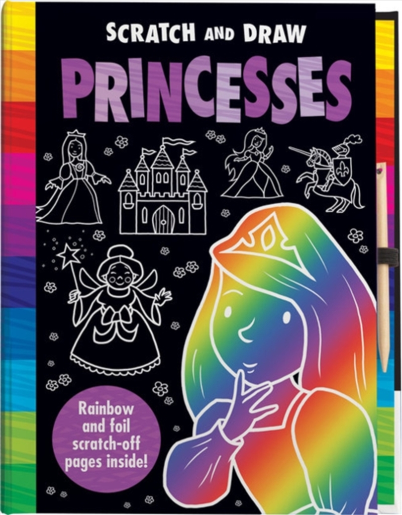Scratch & Draw Princess - Scratch Art Activity Book/Product Detail/Kids Activity Books
