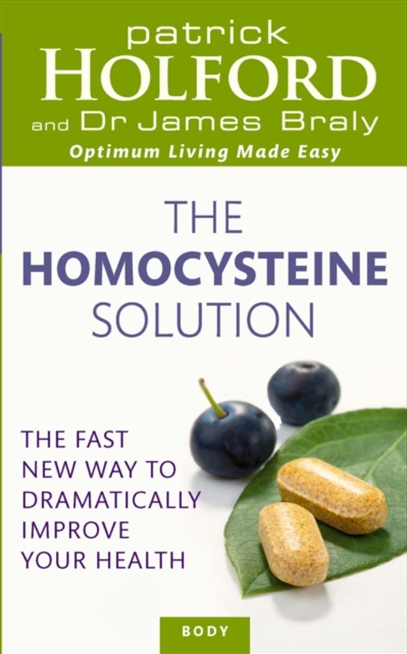 The Homocysteine Solution : The Fast New Way To Dramatically Improve Your Health/Product Detail/Fitness, Diet & Weightloss