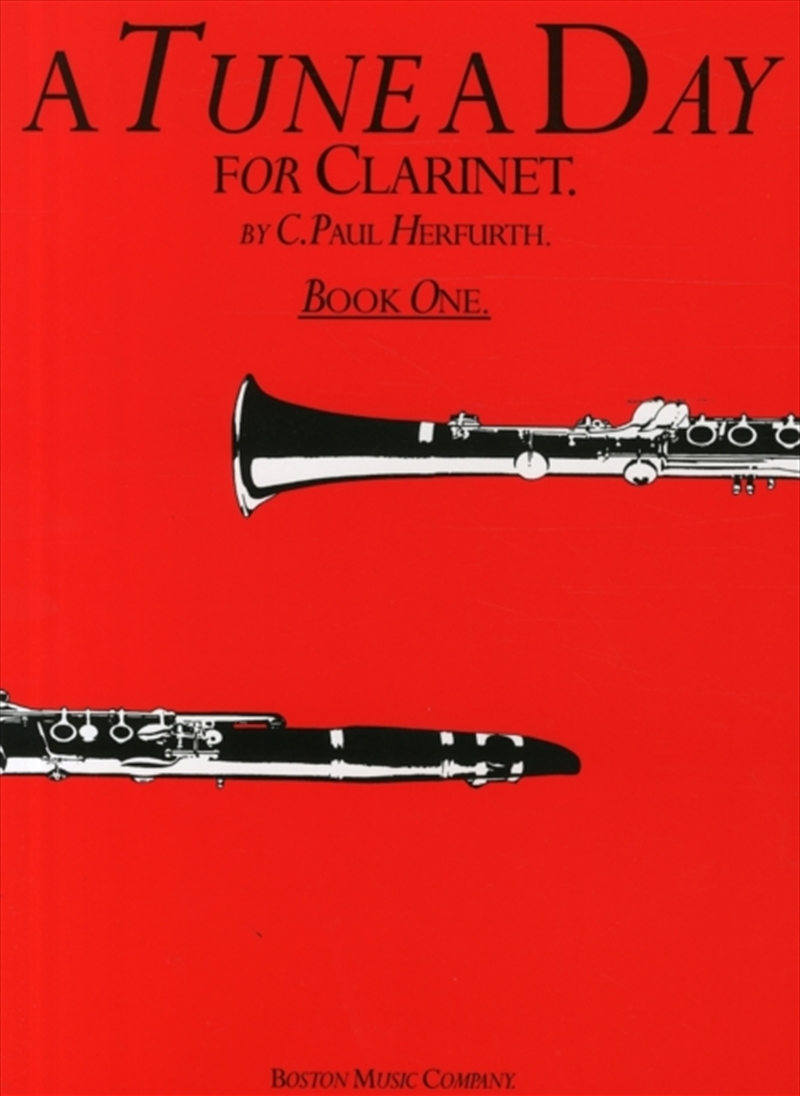 A Tune A Day For Clarinet Book 1/Product Detail/Media