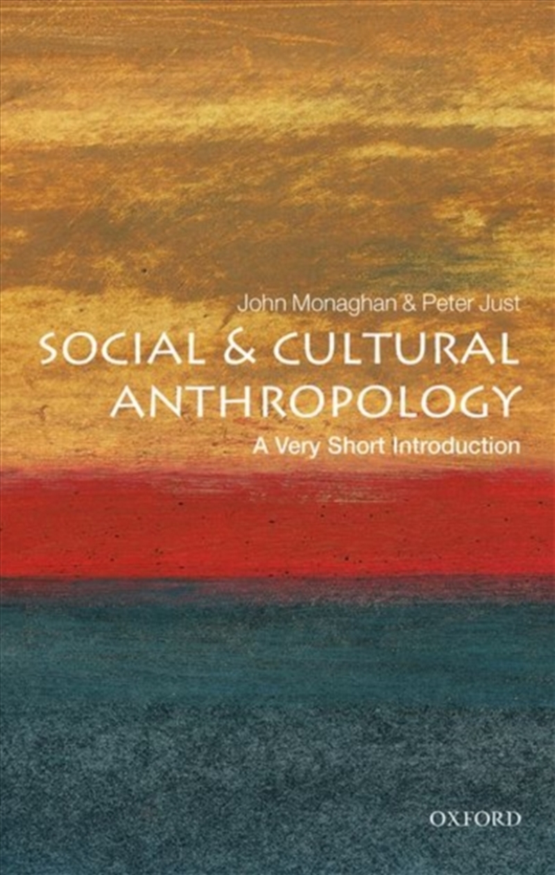 Social And Cultural Anthropology : A Very Short Introduction/Product Detail/Society & Culture