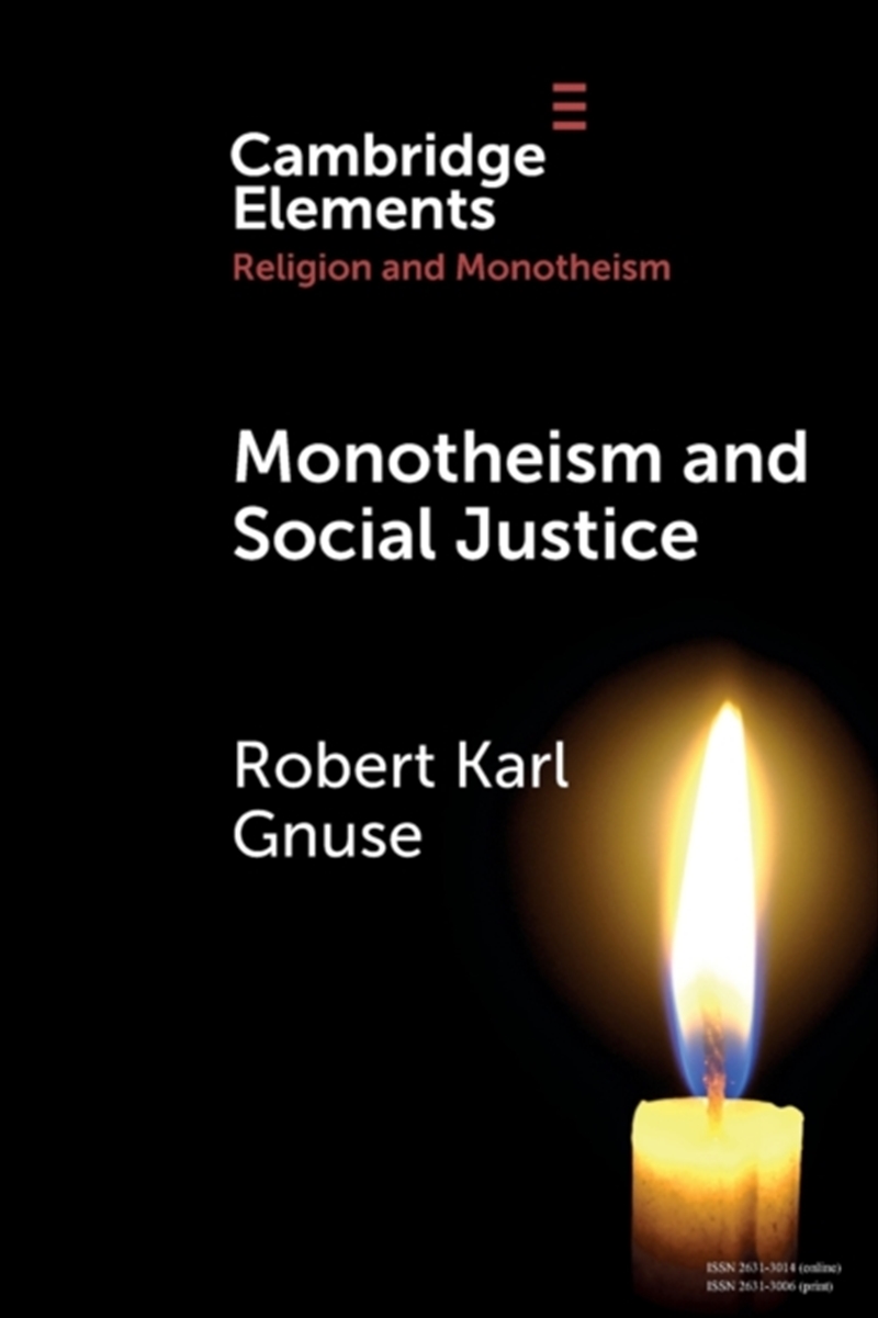 Monotheism And Social Justice/Product Detail/Religion & Beliefs