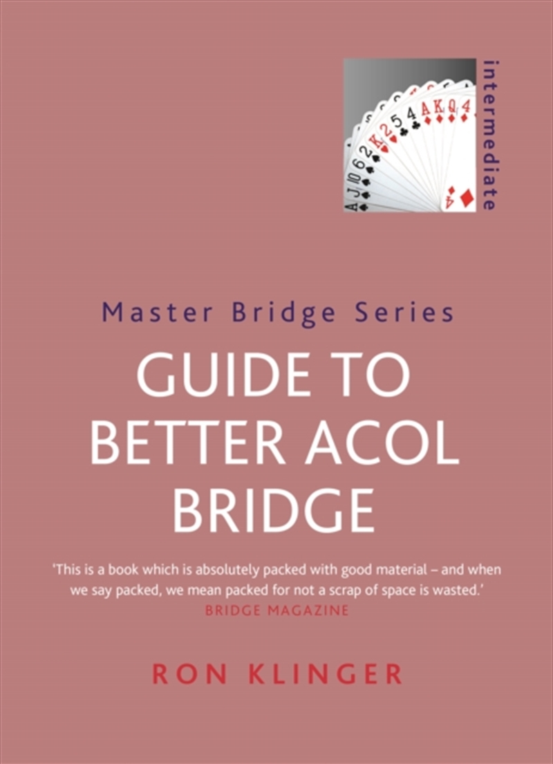 Guide To Better Acol Bridge/Product Detail/Sport & Recreation