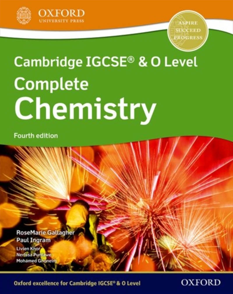 Cambridge Igcse & O Level Complete Chemistry: Student Book Fourth Edition/Product Detail/Science