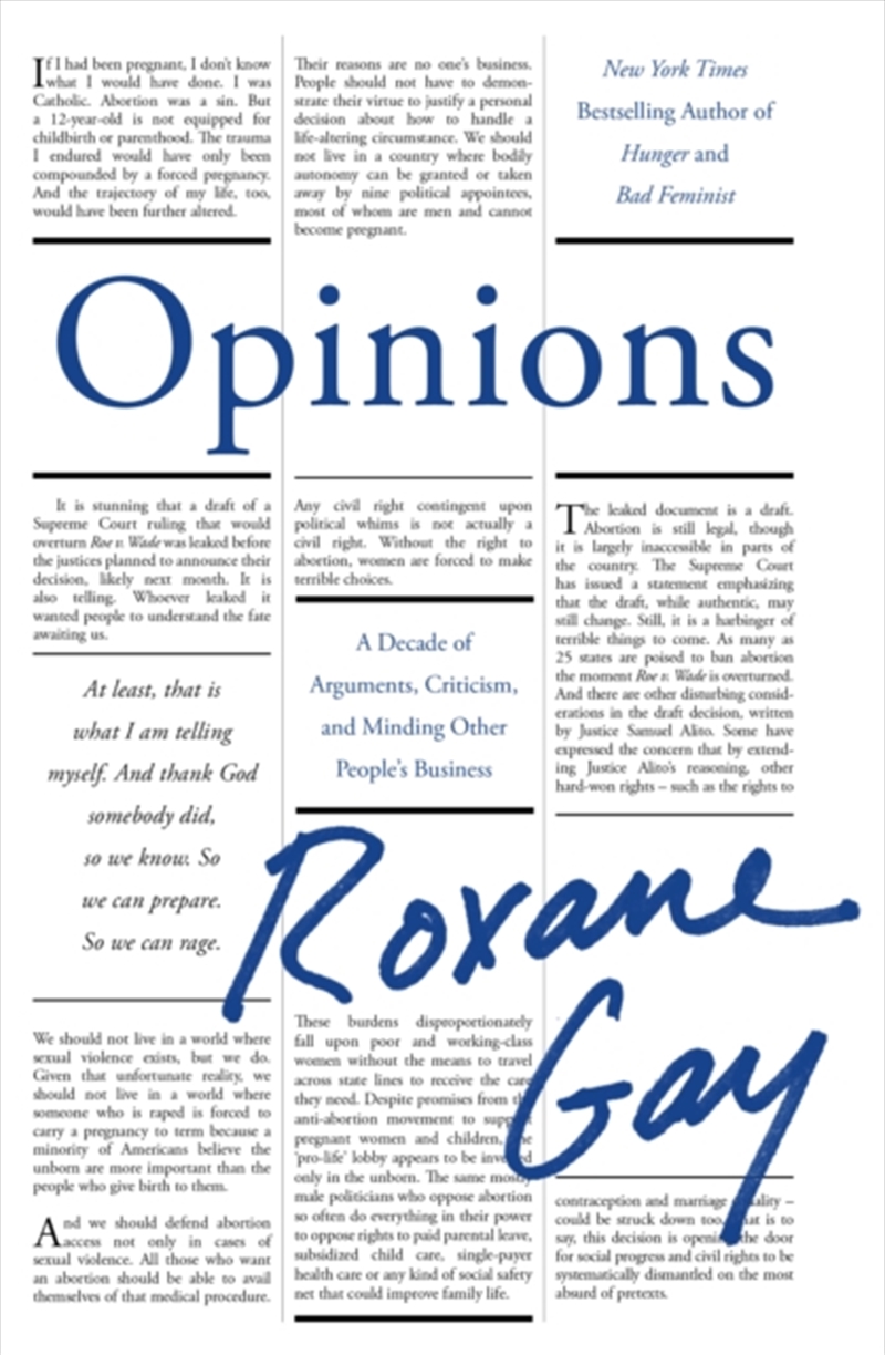 Opinions : A Decade Of Arguments, Criticism And Minding Other People's Business/Product Detail/Literature & Poetry