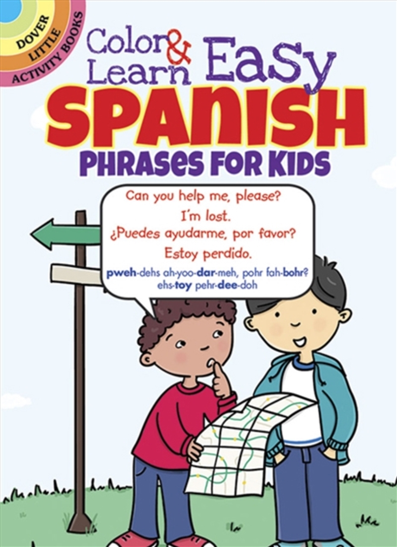 Color & Learn Easy Spanish Phrases For Kids/Product Detail/Language & Linguistics