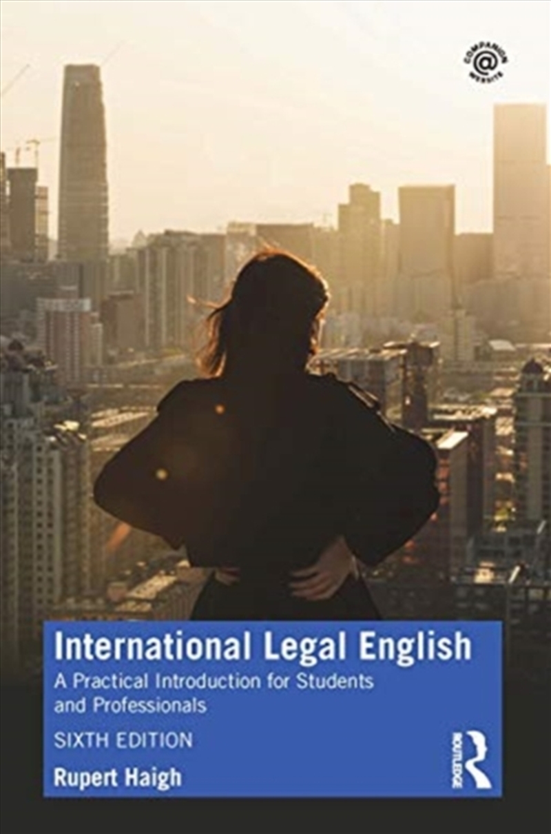 International Legal English : A Practical Introduction For Students And Professionals/Product Detail/Law