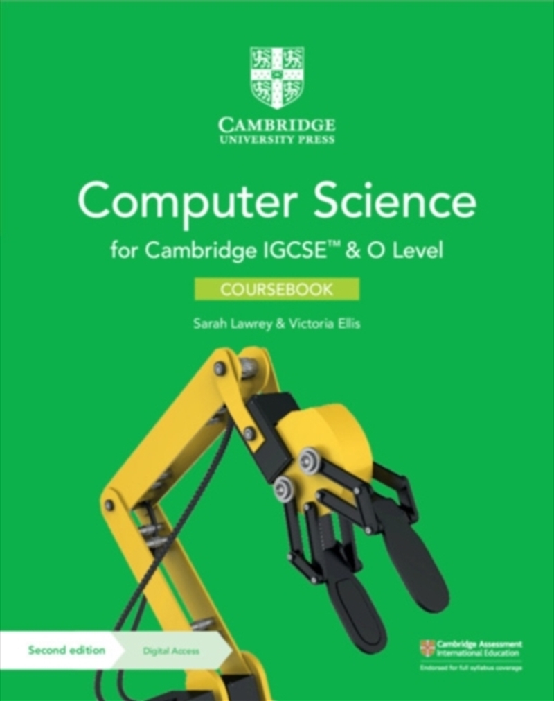 Cambridge Igcse And O Level Computer Science Coursebook With Digital Access (2 Years)/Product Detail/Computing & IT