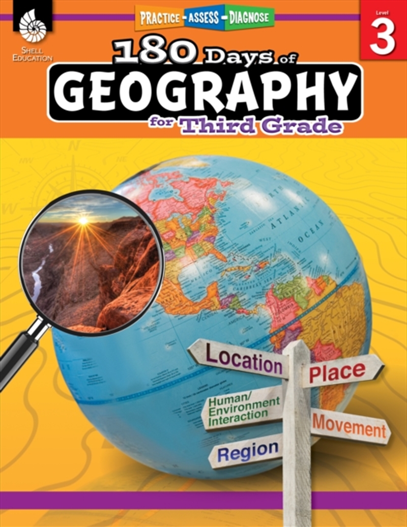 180 Days: Geography For Third Grade : Practice, Assess, Diagnose/Product Detail/Science
