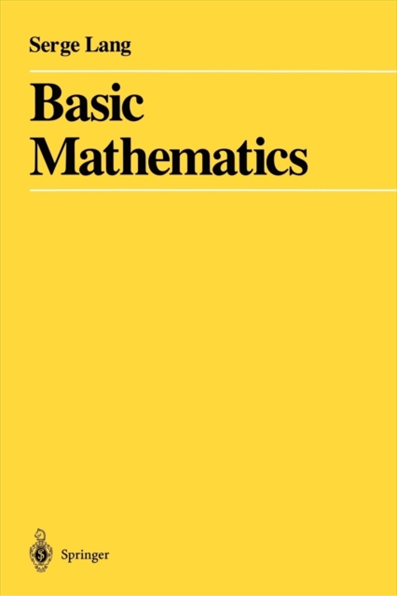 Basic Mathematics/Product Detail/Science
