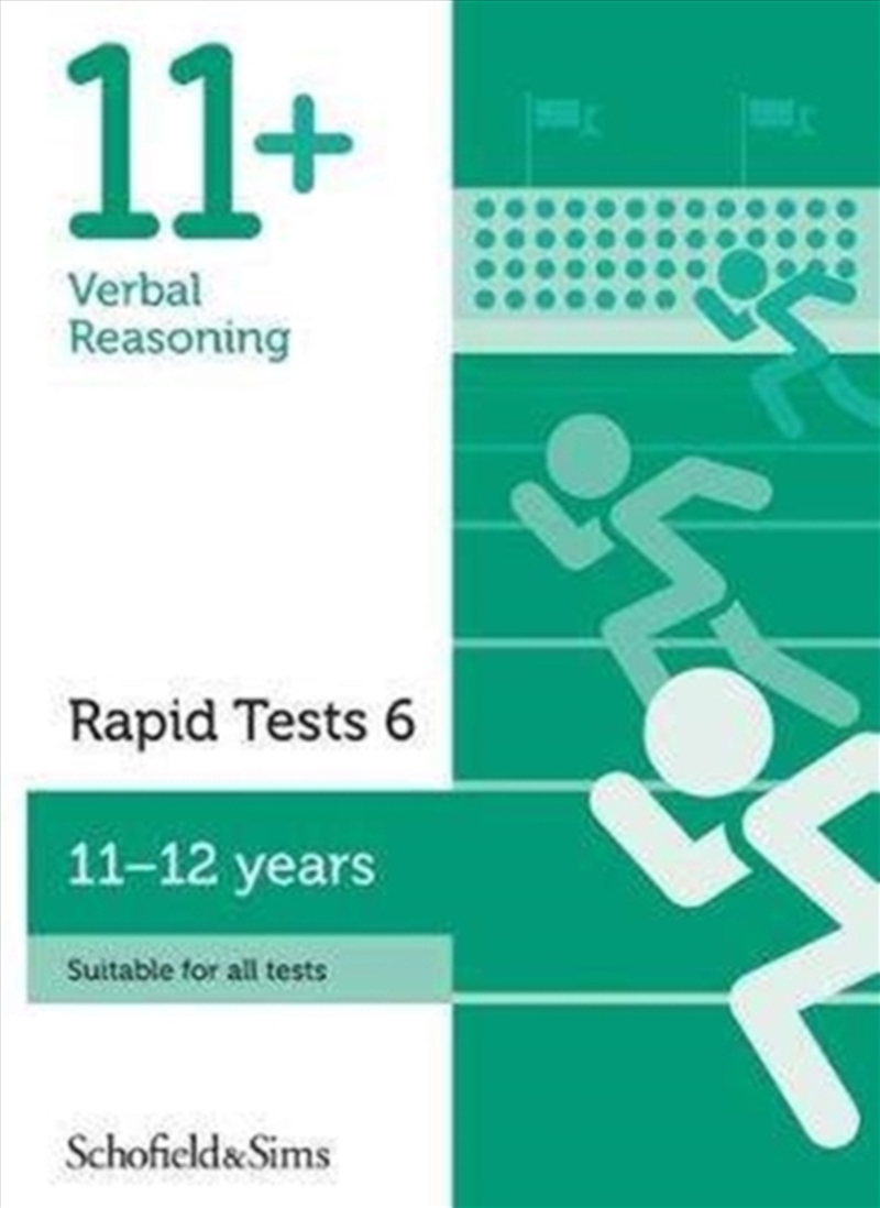 11+ Verbal Reasoning Rapid Tests Book 6: Year 6-7, Ages 11-12/Product Detail/Kids Educational