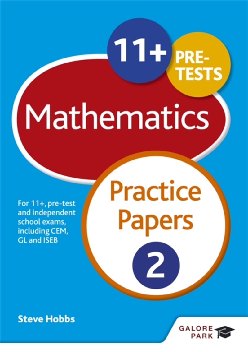 11+ Maths Practice Papers 2 : For 11+, Pre-Test And Independent School Exams Including Cem, Gl And I/Product Detail/Maths