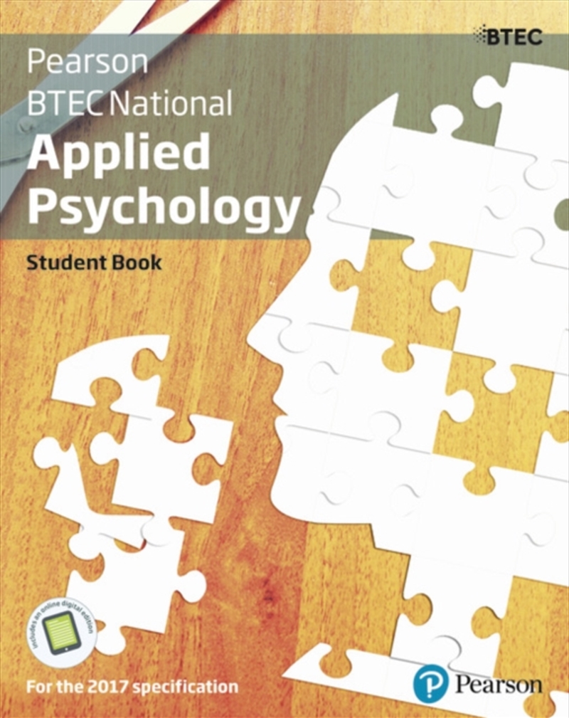 Btec National Applied Psychology Student Book + Activebook/Product Detail/Psychology