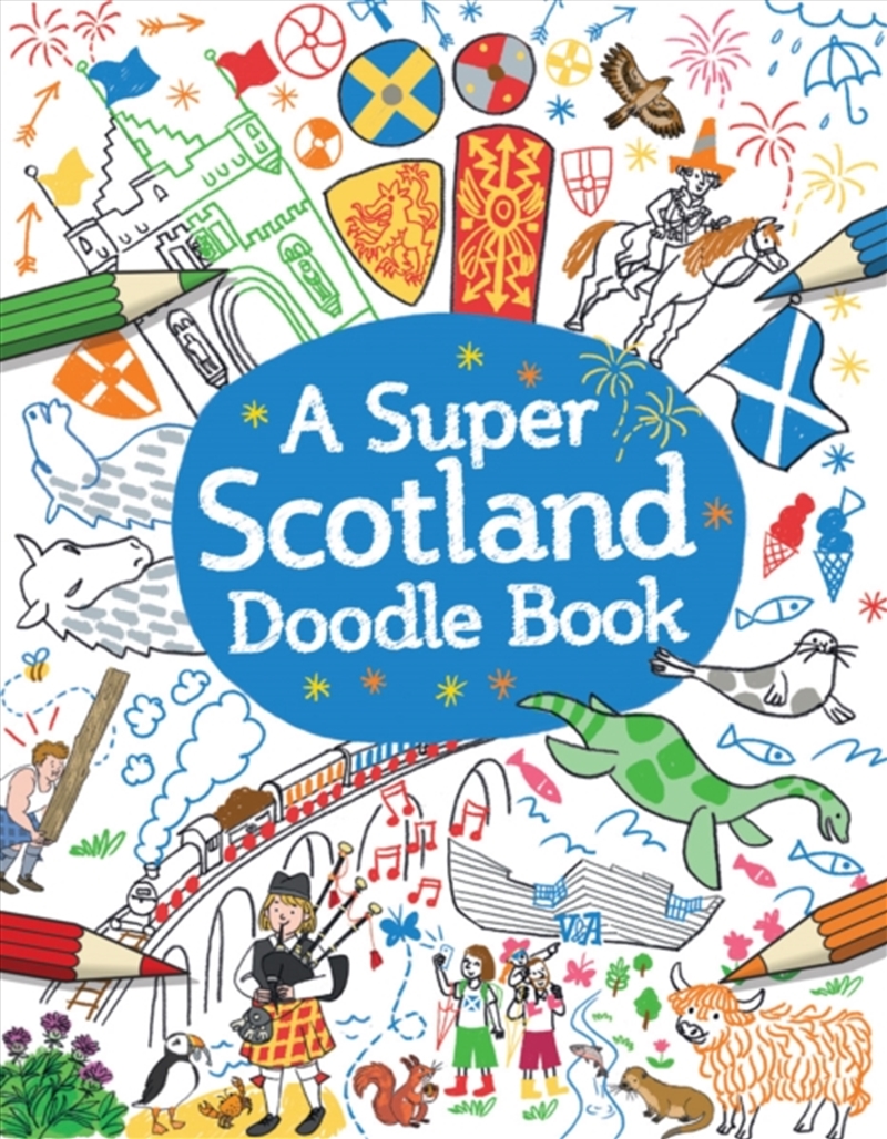 A Super Scotland Doodle Book/Product Detail/Kids Activity Books