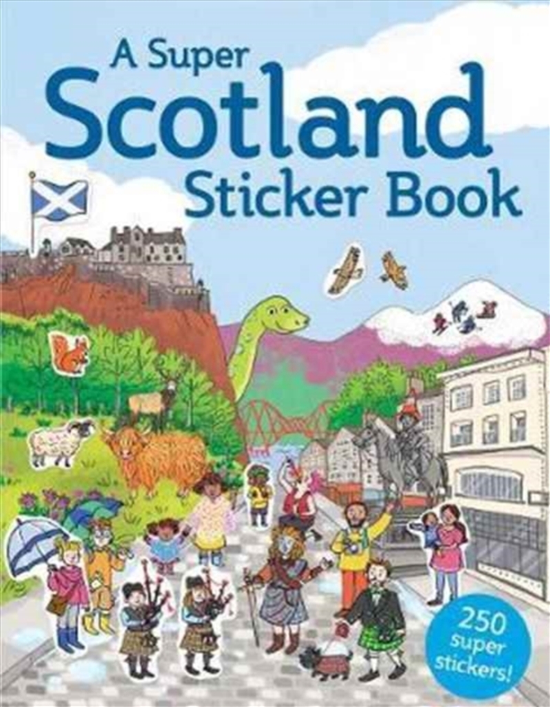 A Super Scotland Sticker Book/Product Detail/Kids Activity Books