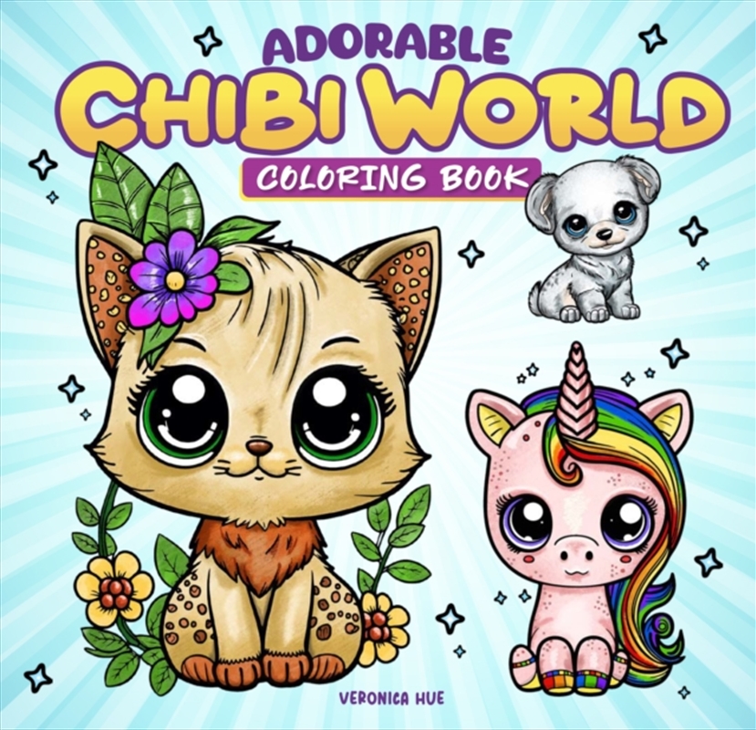 Adorable Chibi World Coloring Book/Product Detail/Kids Colouring