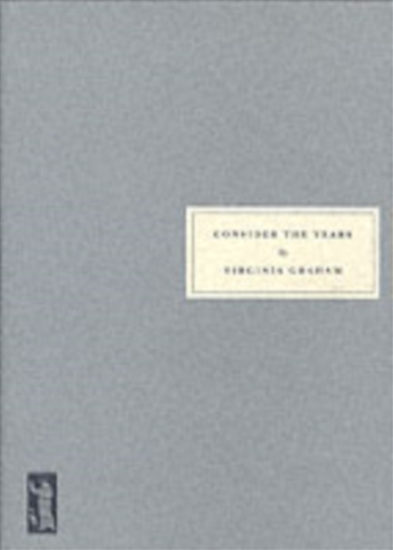 Consider The Years : 1938-1946/Product Detail/Literature & Poetry
