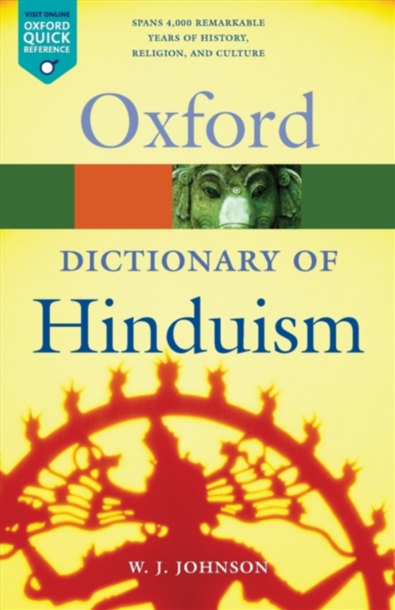 A Dictionary Of Hinduism/Product Detail/Religion & Beliefs