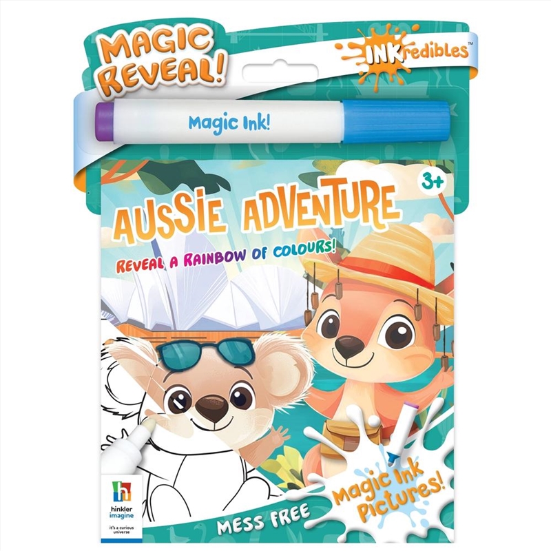 Inkredibles Magic Ink Aussie Adventure/Product Detail/Kids Activity Books
