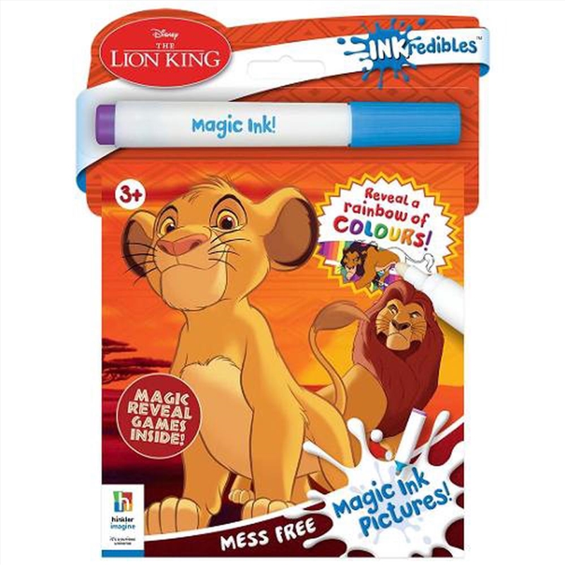 Inkredibles Lion King Magic Ink Pictures/Product Detail/Kids Activity Books