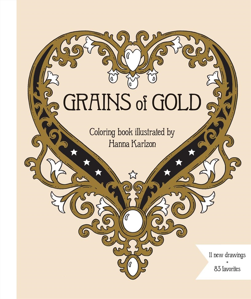 Grains Of Gold Coloring Book/Product Detail/Adults Colouring