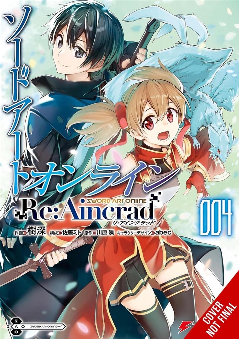 Sword Art Online Re:Aincrad, Vol. 4 (manga)/Product Detail/Manga
