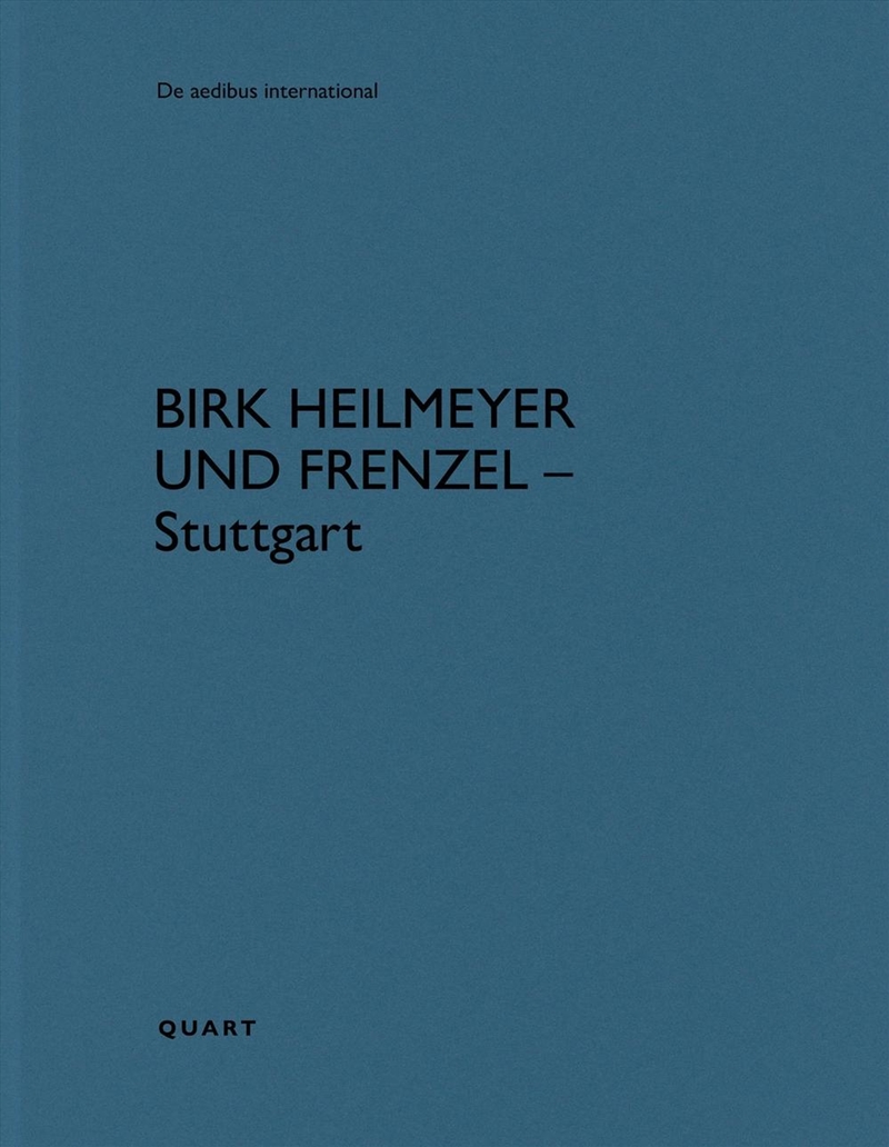 Birk Heilmeyer Und Frenzel - Stuttgart: De Aedibus International/Product Detail/Architecture