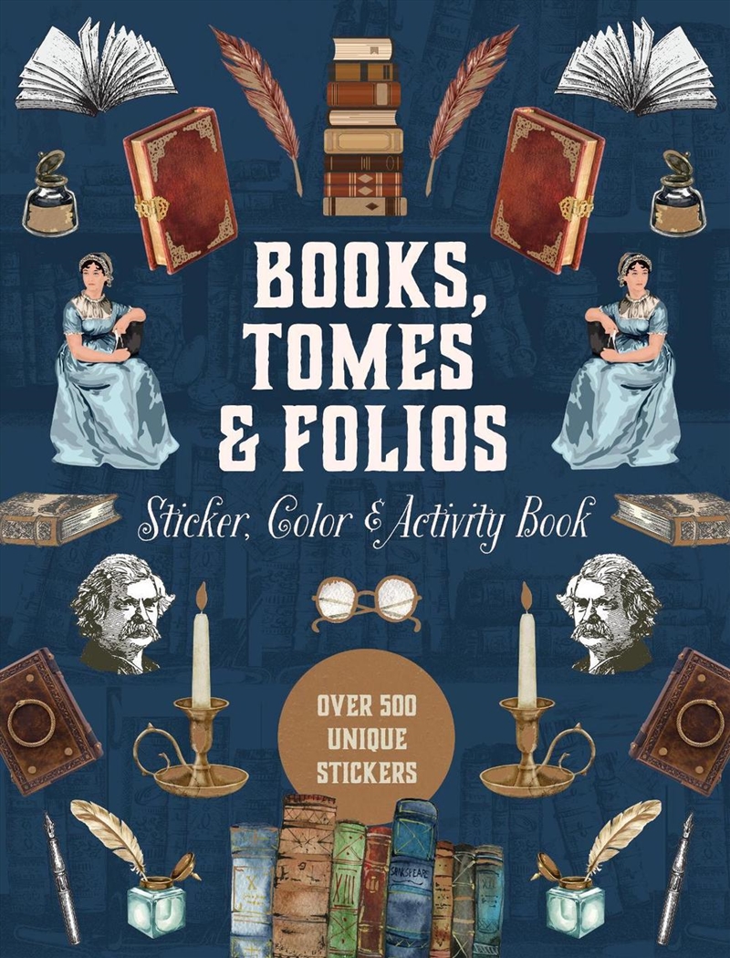 Books, Tomes & Folios Sticker, Color & Activity Book/Product Detail/Adults Activity Books