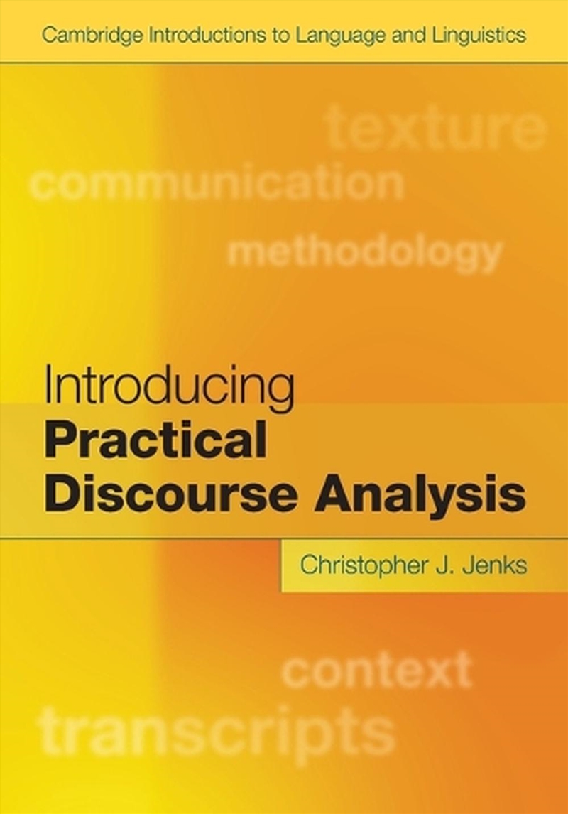 Introducing Practical Discourse Analysis/Product Detail/Language & Linguistics