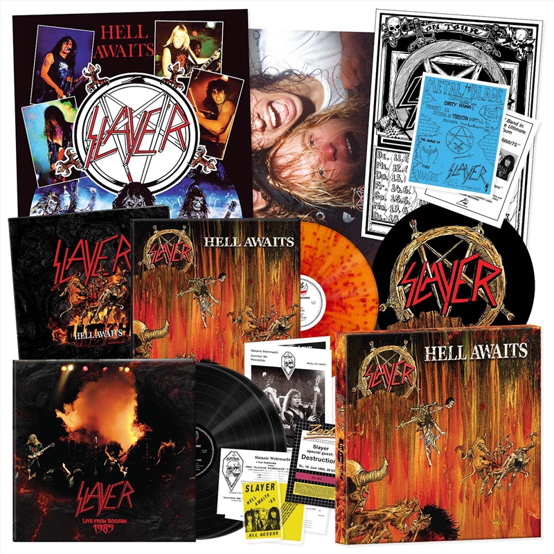 Hell Awaits - 40th Anniversary Edition Fire Splatter Vinyl/Product Detail/Metal