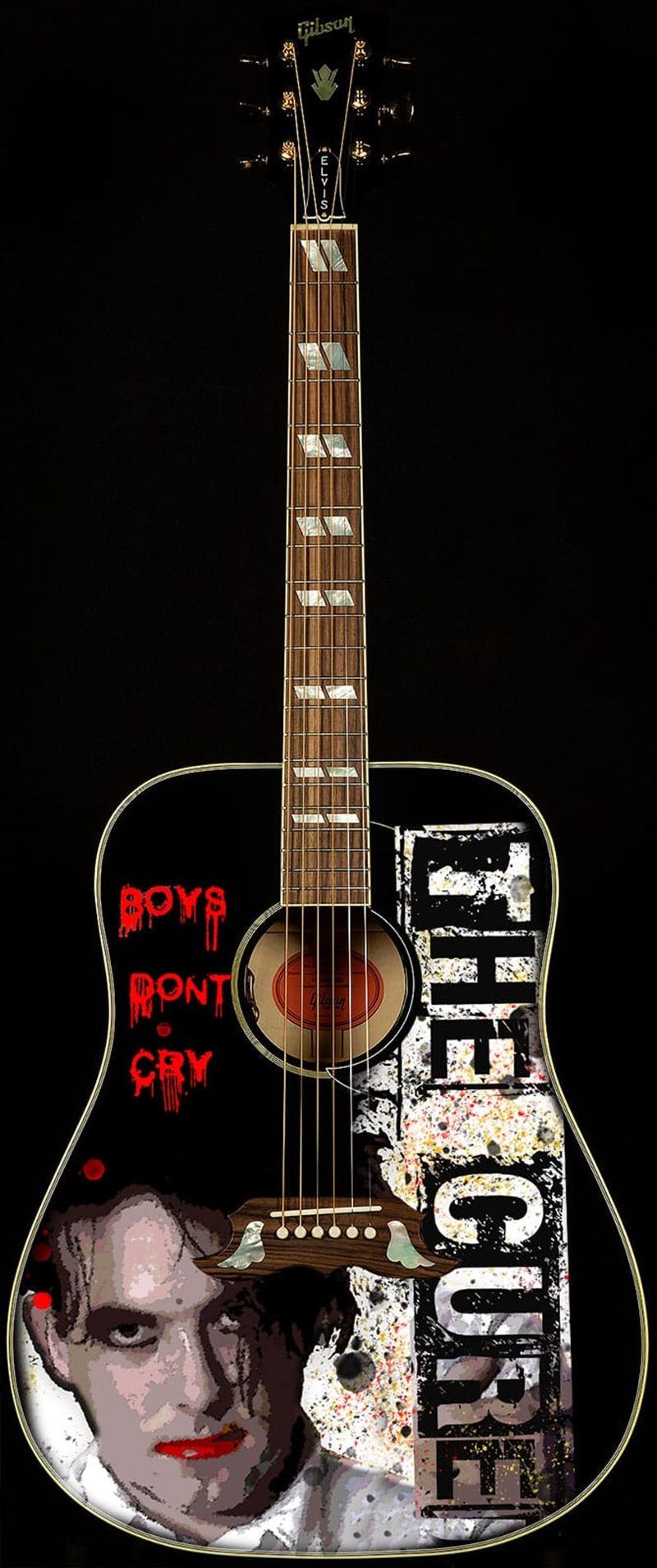 The Cure Miniature Guitar/Product Detail/Collectables