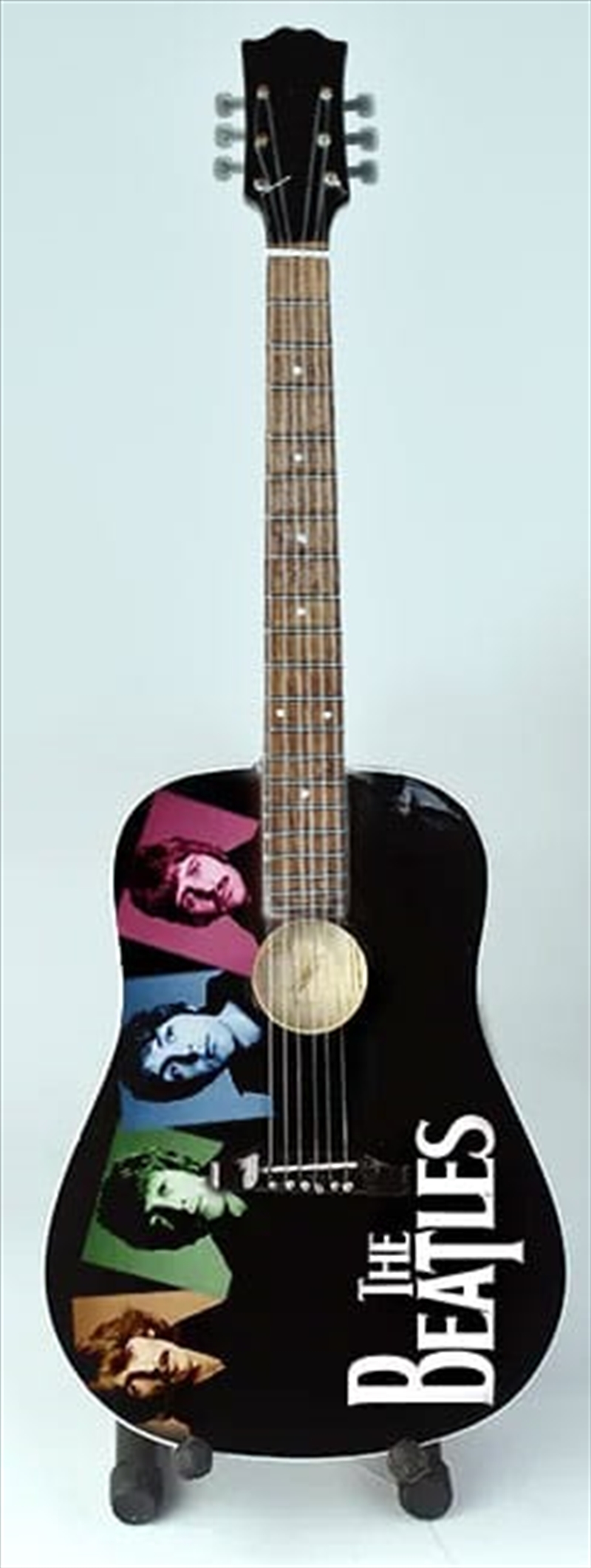 Miniature Guitar Acoustic Beatles Faces/Product Detail/Collectables