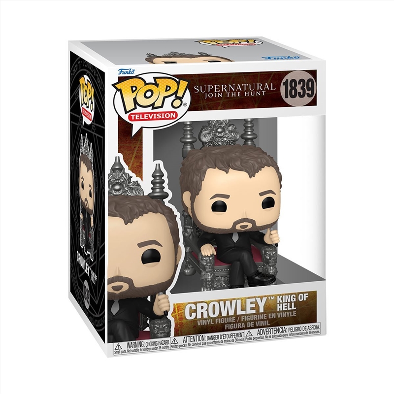 Supernatural - Crowley (King of Hell) Pop! Premium/Product Detail/TV