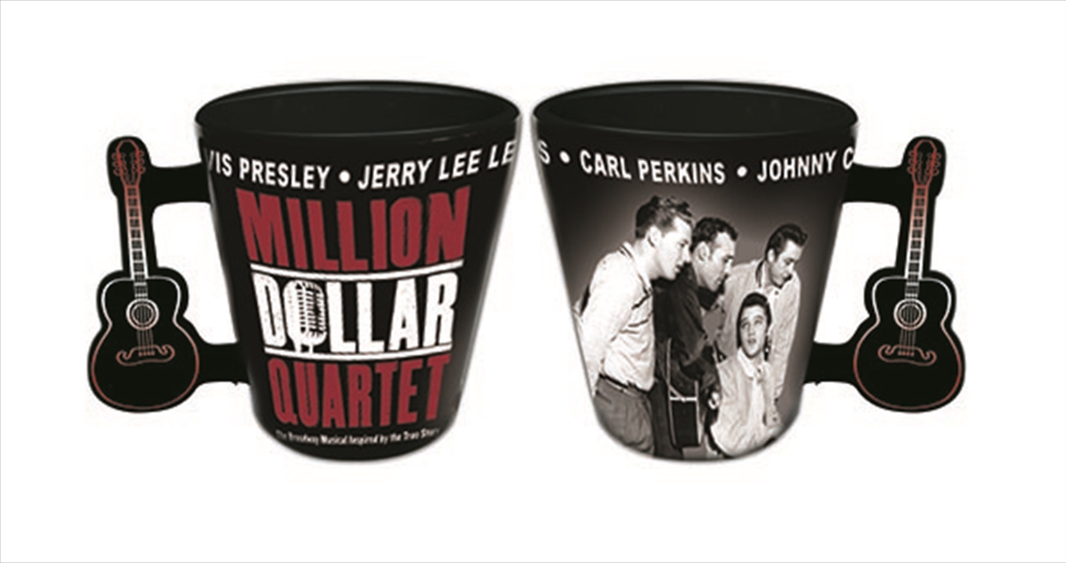 Million Dollar Quartet Shot Glass With Guitar Handle/Product Detail/Flasks & Shot Glasses