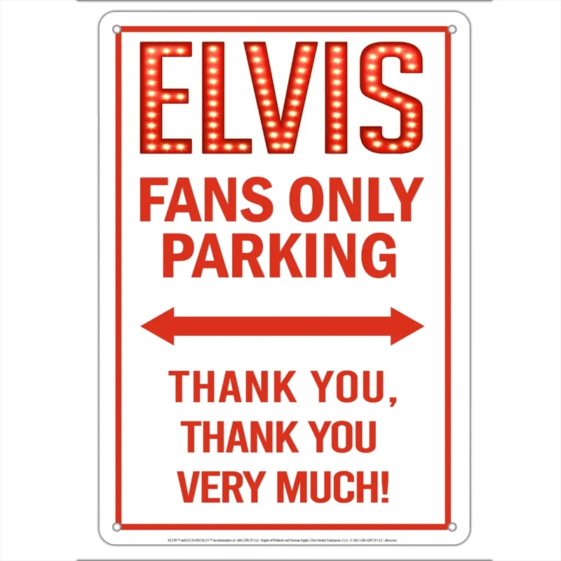 Elvis Sign - Fans Parking/Product Detail/Posters & Prints