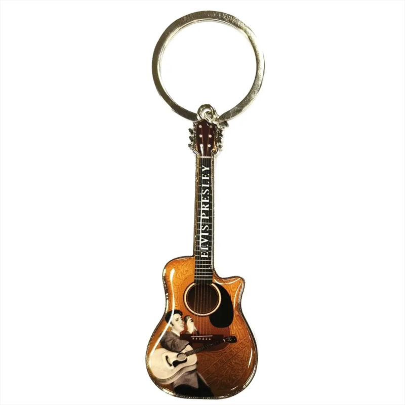 Elvis Keychain - Guitar Microphone/Product Detail/Keyrings